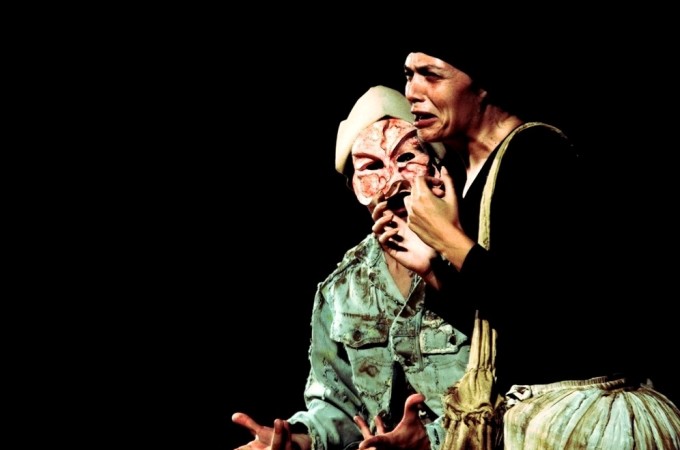 Arlecchino e Madre