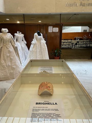Brighella Maschere di Mario Gallo custodite e esposte presso l'EMAD di Montevideo-Uruguay